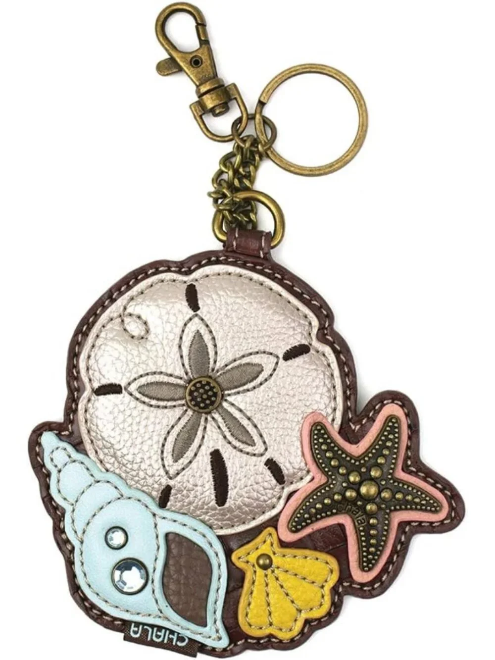 Ocean Collection Women's Decorative Key Fob & Coin Purse Accessory - Chic